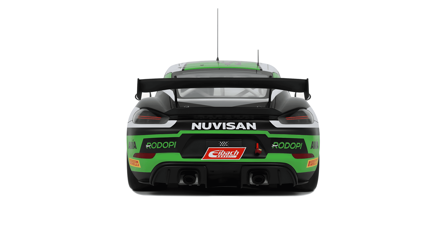 OTTOmobile 1:18 Porsche Cayman 718 GT4 RS Clubsport ADAC GT4 2023 (OT1193)