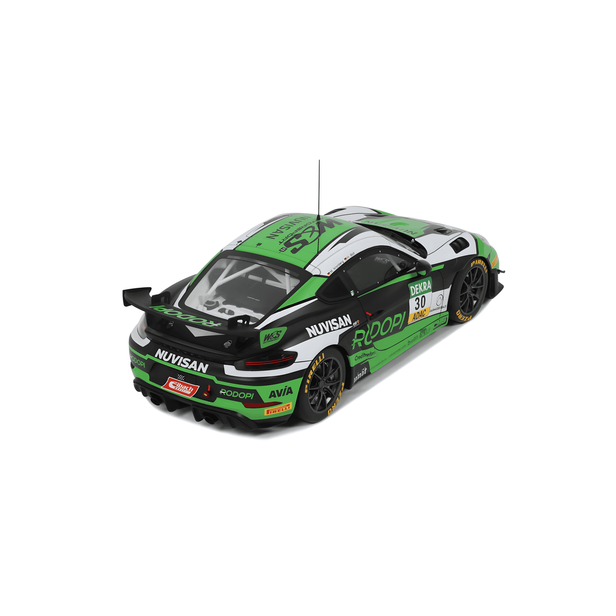 OTTOmobile 1:18 Porsche Cayman 718 GT4 RS Clubsport ADAC GT4 2023 (OT1193)