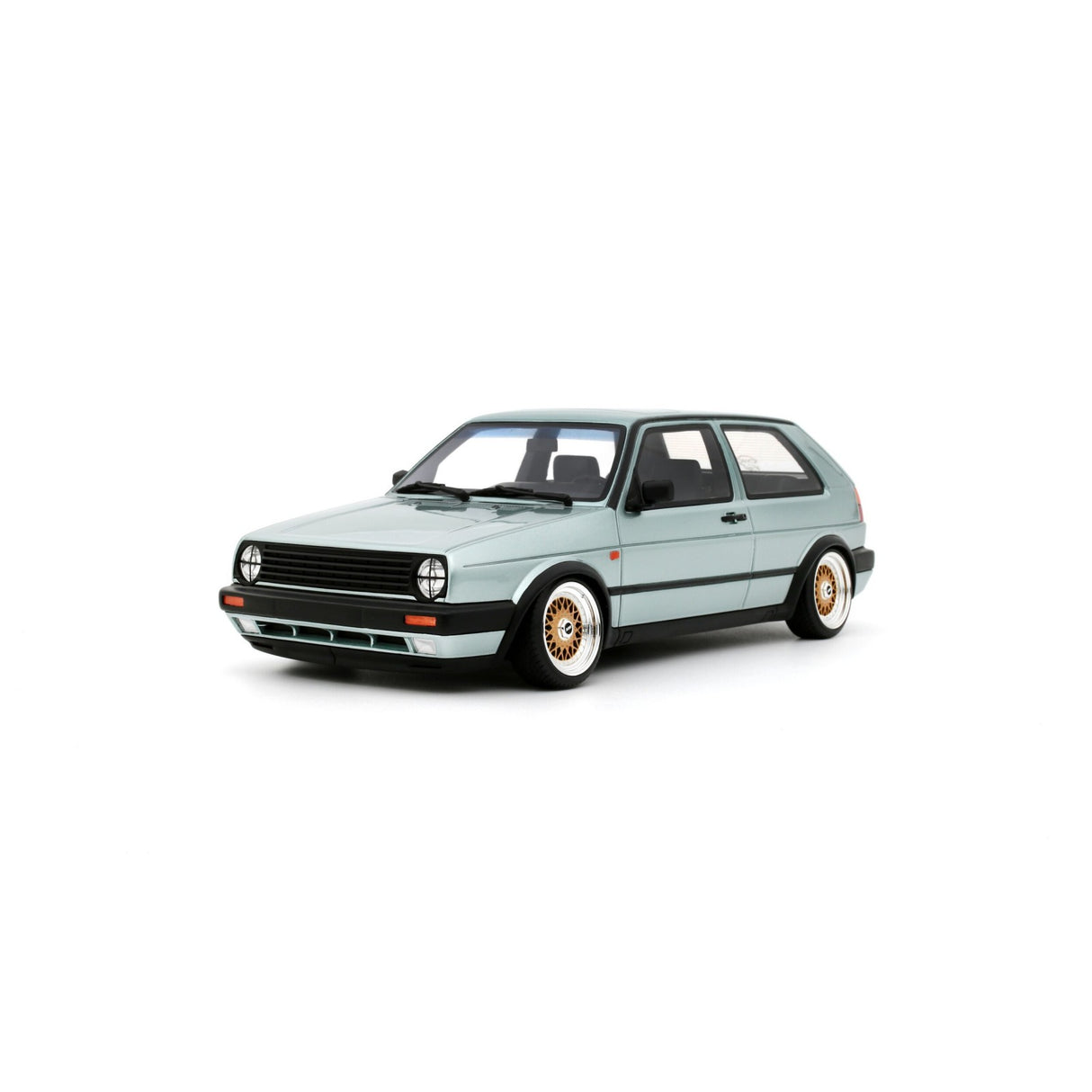 OTTOmobile 1:18 Volkswagen Golf II GTi Stance Calypso Green 1991 (OT1262)