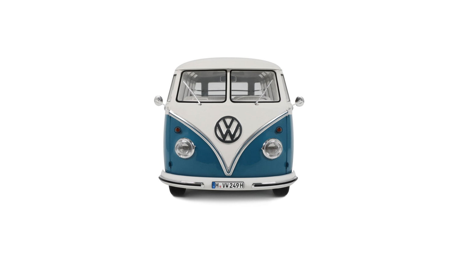 OTTOmobile 1:12 Volkswagen Combi Type 2 (T1) Samba Bus RegattaBlau L 50 F 1962 (G102)