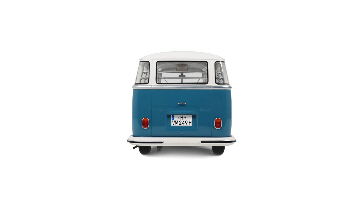 OTTOmobile 1:12 Volkswagen Combi Type 2 (T1) Samba Bus RegattaBlau L 50 F 1962 (G102)