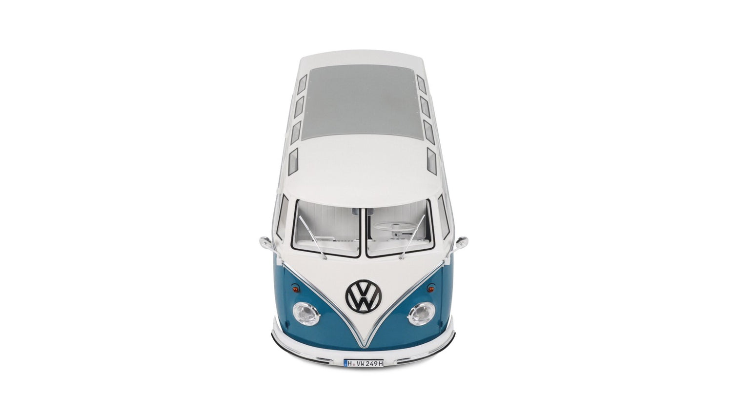 OTTOmobile 1:12 Volkswagen Combi Type 2 (T1) Samba Bus RegattaBlau L 50 F 1962 (G102)