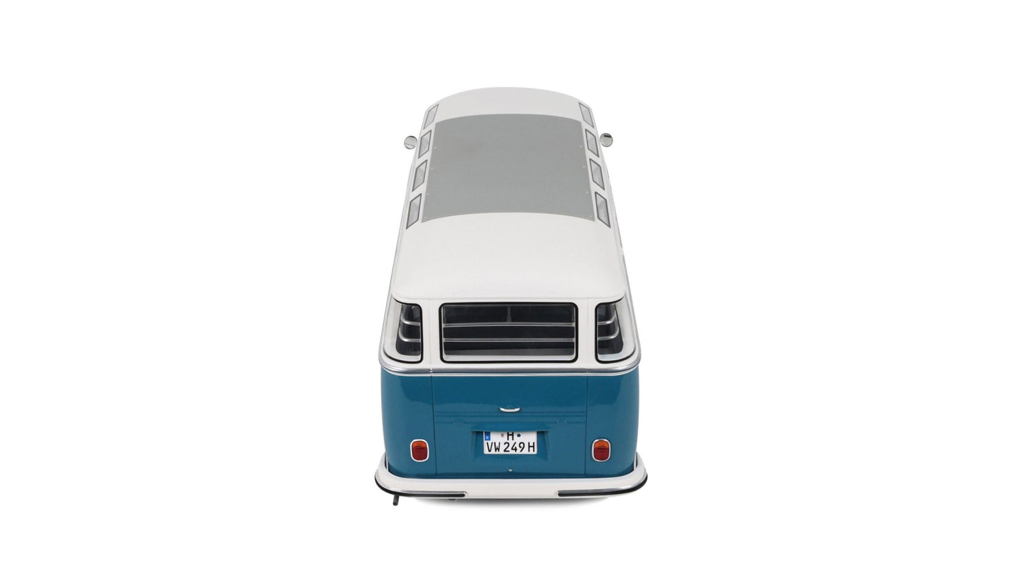 OTTOmobile 1:12 Volkswagen Combi Type 2 (T1) Samba Bus RegattaBlau L 50 F 1962 (G102)