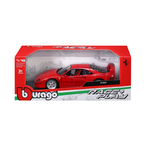 BURAGO Ferrari 1/18 F40 1987 (18-16023R)