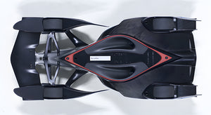 AUTOart 1:18 RED BULL X2014 FAN CAR, HYPER SILVER (18117)
