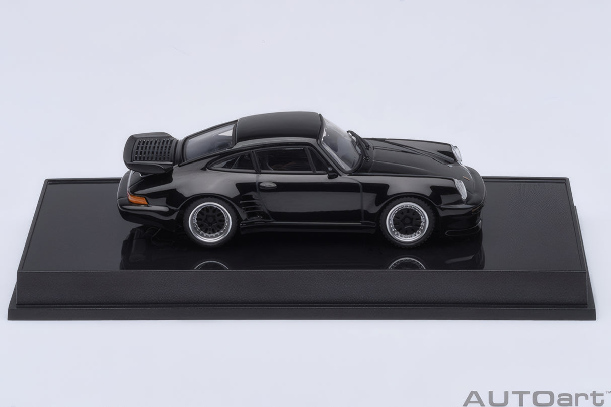 AUTOart 1:64 PORSCHE 911(930) TURBO WANGAN MIDNIGHT BLACKBIRD COMIC #1 VERSION (20636)