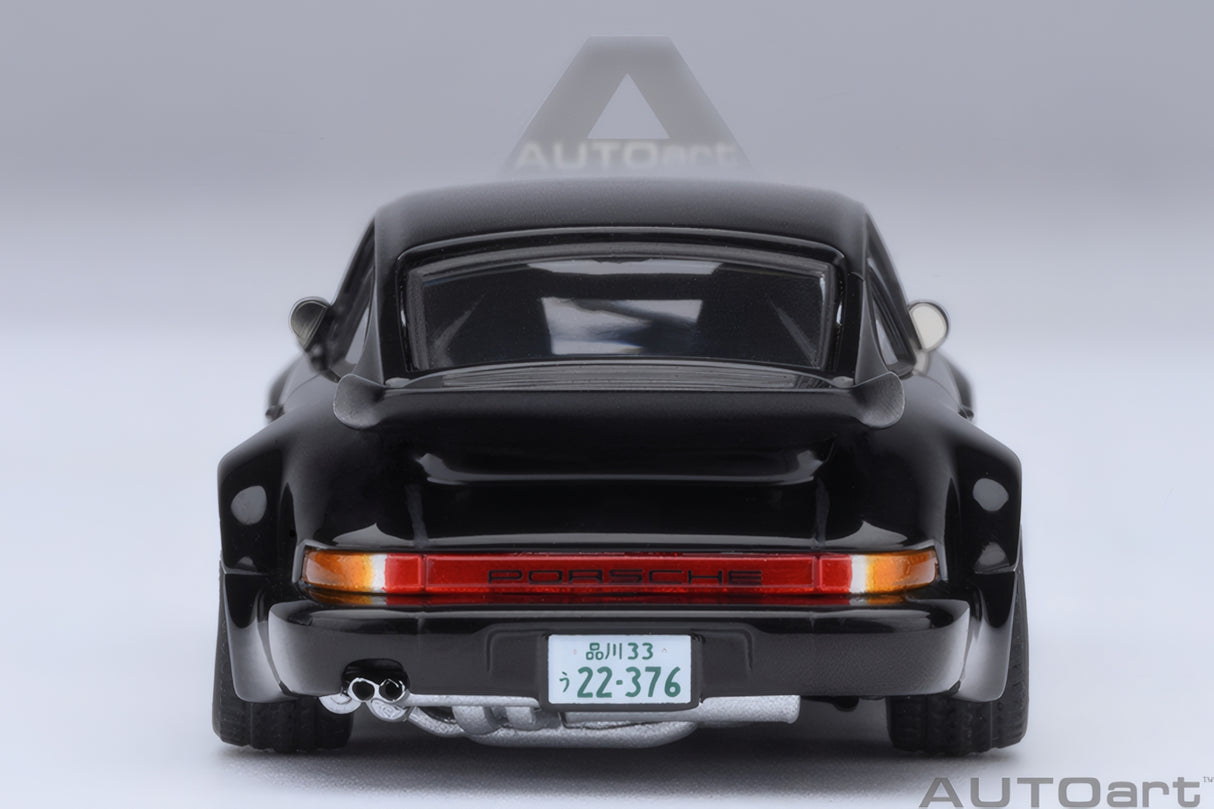 AUTOart 1:64 PORSCHE 911(930) TURBO WANGAN MIDNIGHT BLACKBIRD COMIC #1 VERSION (20636)