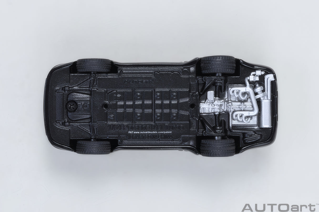 AUTOart 1:64 PORSCHE 911(930) TURBO WANGAN MIDNIGHT BLACKBIRD COMIC #1 VERSION (20636)