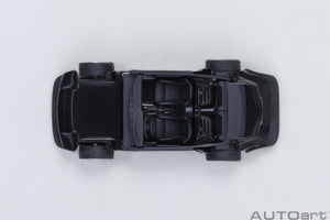 AUTOart 1:64 PORSCHE 911(930) TURBO WANGAN MIDNIGHT BLACKBIRD COMIC #1 VERSION (20636)