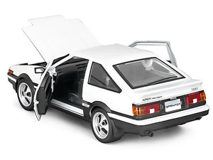 MAISTO 1/24 TOYOTA SPRINTER TRUENO AE86 RHD WHITE/BLACK (32916WH)