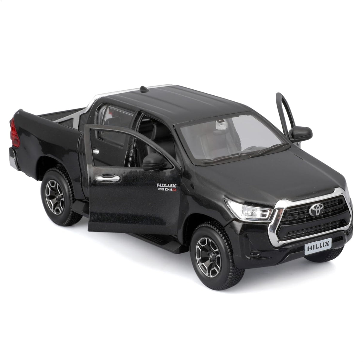 Maisto 1:27 Toyota Hilux Black Diecast 1:27 Scale Model (32920BK)
