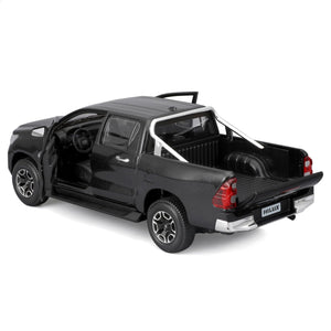 Maisto 1:27 Toyota Hilux Black Diecast 1:27 Scale Model (32920BK)