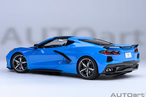 AUTOart 1:18 Chevrolet Corvette C8 Stingray Z51, Rapid Blue (71281)
