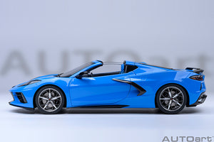 AUTOart 1:18 Chevrolet Corvette C8 Stingray Z51, Rapid Blue (71281)