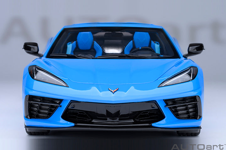 AUTOart 1:18 Chevrolet Corvette C8 Stingray Z51, Rapid Blue (71281)