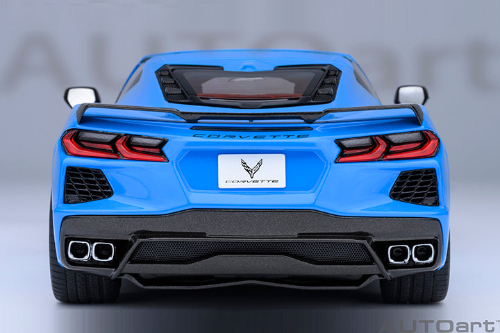 AUTOart 1:18 Chevrolet Corvette C8 Stingray Z51, Rapid Blue (71281)