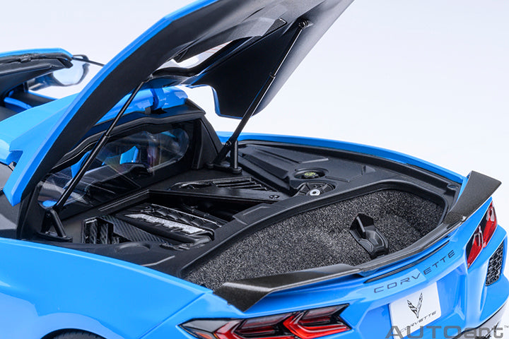 AUTOart 1:18 Chevrolet Corvette C8 Stingray Z51, Rapid Blue (71281)