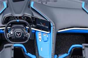 AUTOart 1:18 Chevrolet Corvette C8 Stingray Z51, Rapid Blue (71281)