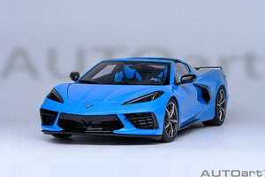 AUTOart 1:18 Chevrolet Corvette C8 Stingray Z51, Rapid Blue (71281)