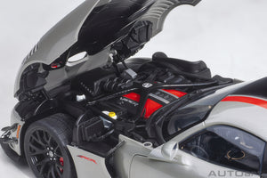 AUTOart 1:18 Dodge Viper GTS-R Commemorative Edition ACR 2017, Bullet Silver Metallic w/Black Stripes (71733)