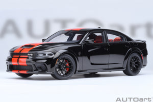 AUTOart 1:18 Dodge Charger SRT Hellcat Redeyejailbreak, Pitch Black (71754)