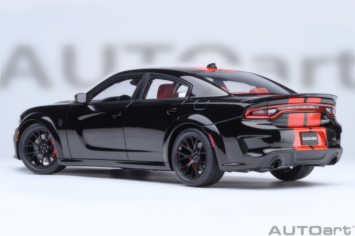 AUTOart 1:18 Dodge Charger SRT Hellcat Redeyejailbreak, Pitch Black (71754)