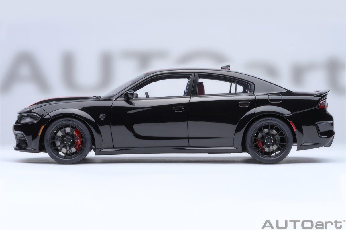 AUTOart 1:18 Dodge Charger SRT Hellcat Redeyejailbreak, Pitch Black (71754)