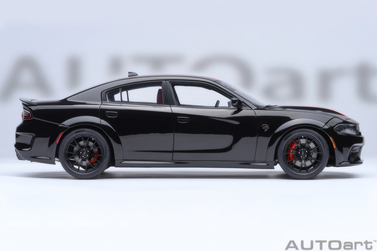 AUTOart 1:18 Dodge Charger SRT Hellcat Redeyejailbreak, Pitch Black (71754)