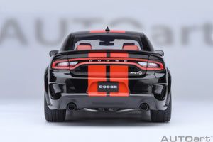 AUTOart 1:18 Dodge Charger SRT Hellcat Redeyejailbreak, Pitch Black (71754)