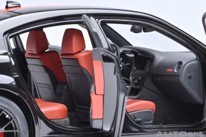 AUTOart 1:18 Dodge Charger SRT Hellcat Redeyejailbreak, Pitch Black (71754)