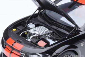 AUTOart 1:18 Dodge Charger SRT Hellcat Redeyejailbreak, Pitch Black (71754)