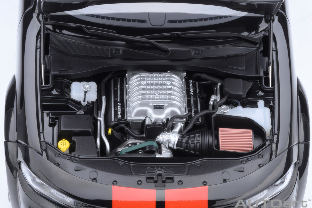 AUTOart 1:18 Dodge Charger SRT Hellcat Redeyejailbreak, Pitch Black (71754)