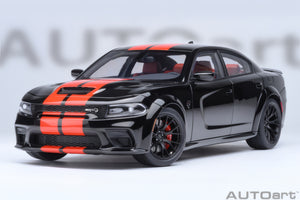 AUTOart 1:18 Dodge Charger SRT Hellcat Redeyejailbreak, Pitch Black (71754)