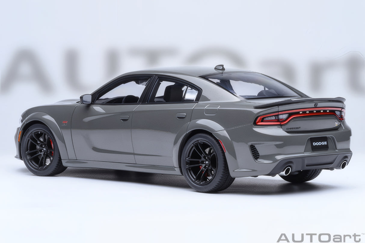 AUTOart 1:18 Dodge Charger Scat Pack Widebody, Destroyer Grey (71756)