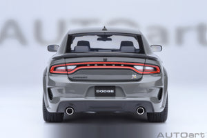 AUTOart 1:18 Dodge Charger Scat Pack Widebody, Destroyer Grey (71756)
