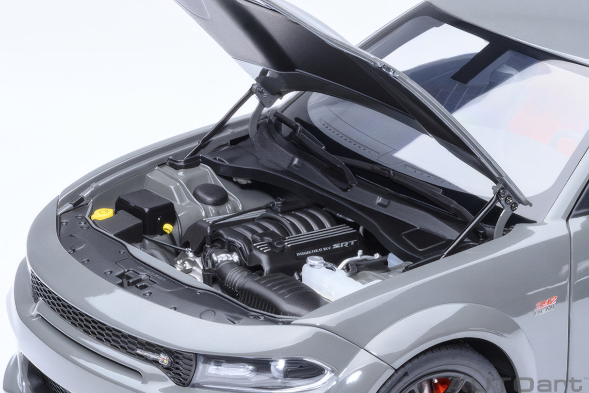 AUTOart 1:18 Dodge Charger Scat Pack Widebody, Destroyer Grey (71756)