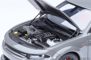 AUTOart 1:18 Dodge Charger Scat Pack Widebody, Destroyer Grey (71756)