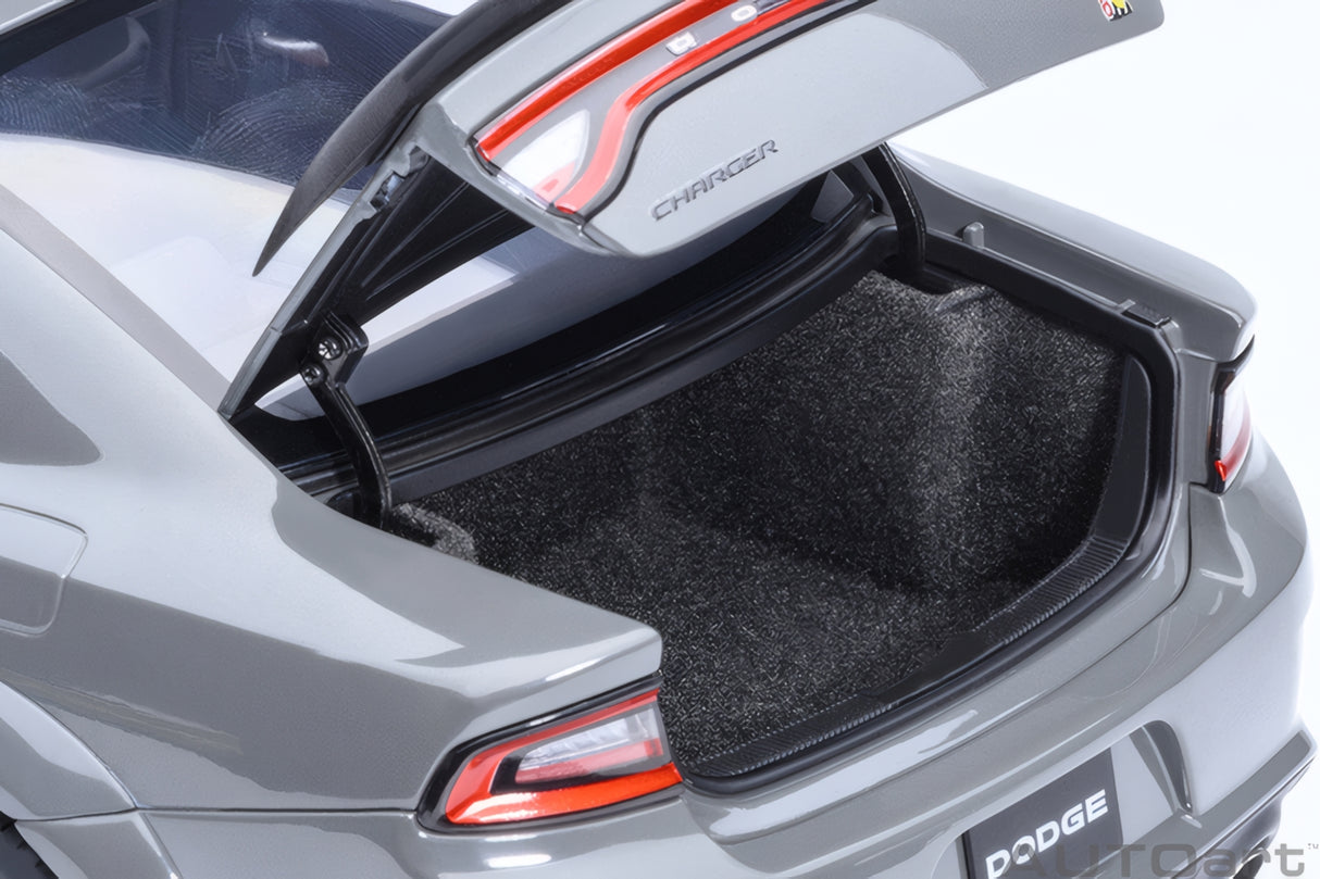 AUTOart 1:18 Dodge Charger Scat Pack Widebody, Destroyer Grey (71756)
