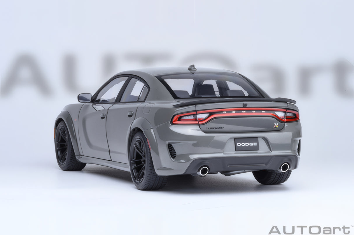 AUTOart 1:18 Dodge Charger Scat Pack Widebody, Destroyer Grey (71756)