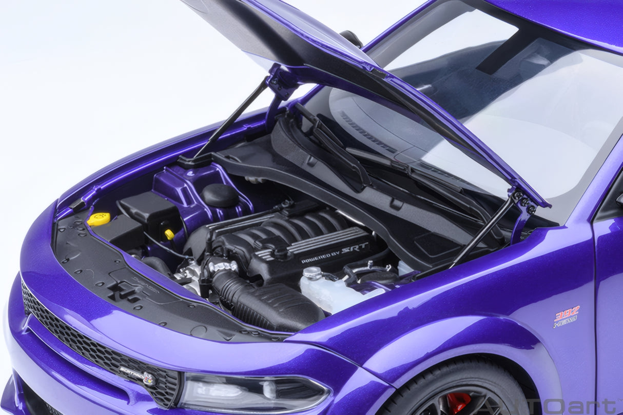 AUTOart 1:18 Dodge Charger Scat Pack Widebody, Plum Crazy (71757)