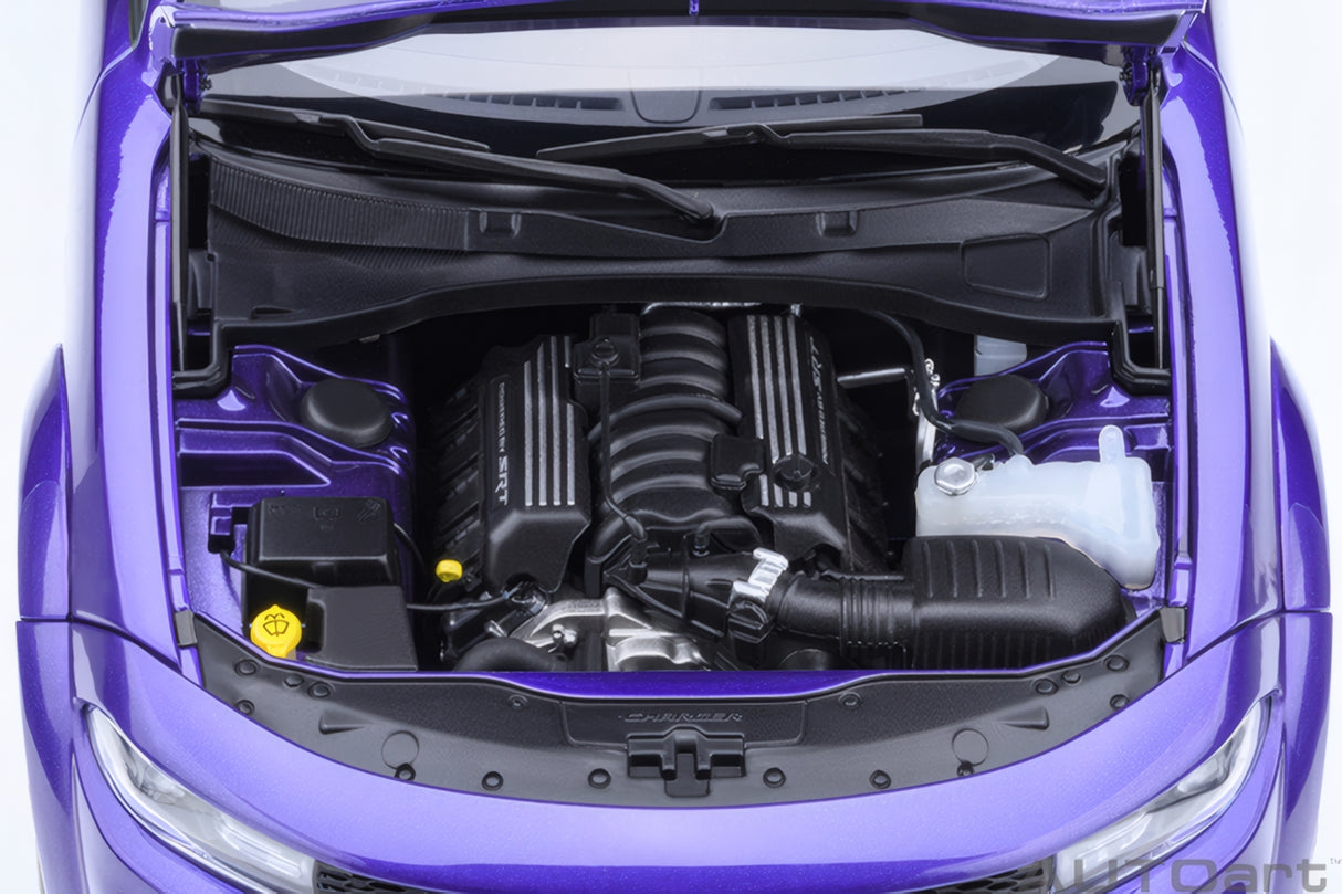 AUTOart 1:18 Dodge Charger Scat Pack Widebody, Plum Crazy (71757)
