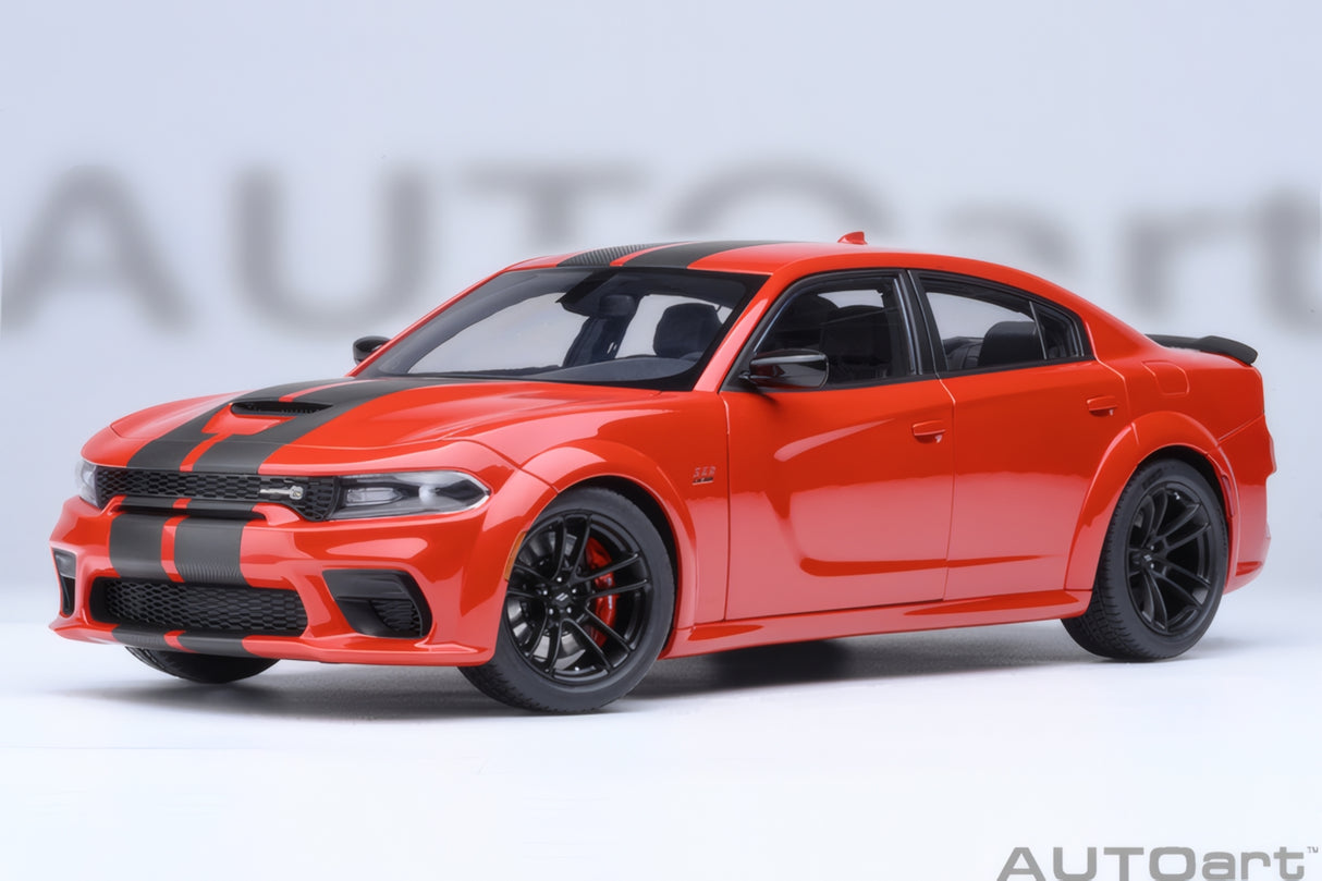 AUTOart 1:18 Dodge Charger Scat Pack Widebody, Torred (71759)