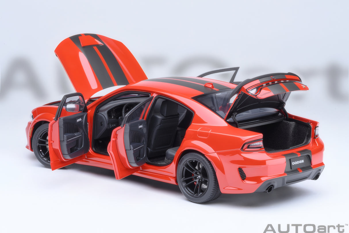 AUTOart 1:18 Dodge Charger Scat Pack Widebody, Torred (71759)