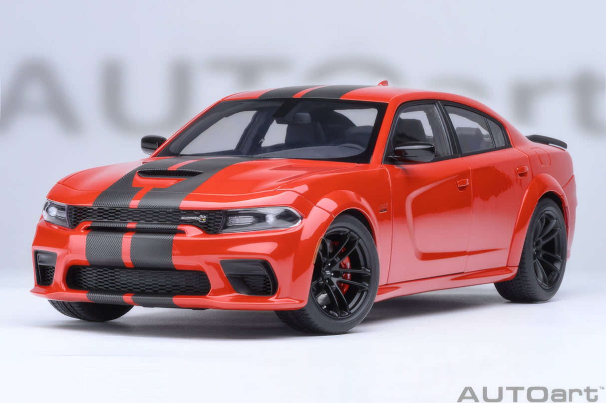 AUTOart 1:18 Dodge Charger Scat Pack Widebody, Torred (71759)