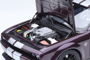 AUTOart 1:18 Dodge Challenger SRT Jailbreak 2022, Hellraisin/Purple (71762)