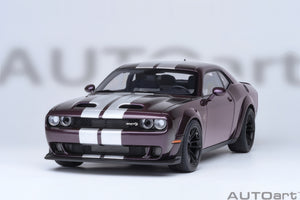 AUTOart 1:18 Dodge Challenger SRT Jailbreak 2022, Hellraisin/Purple (71762)