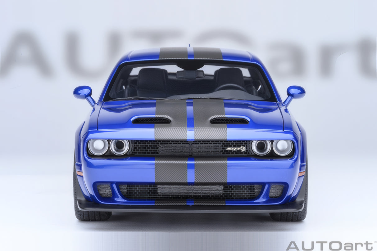 AUTOart 1:18 Dodge Challenger SRT Jailbreak 2022, Indigo Blue (71763)