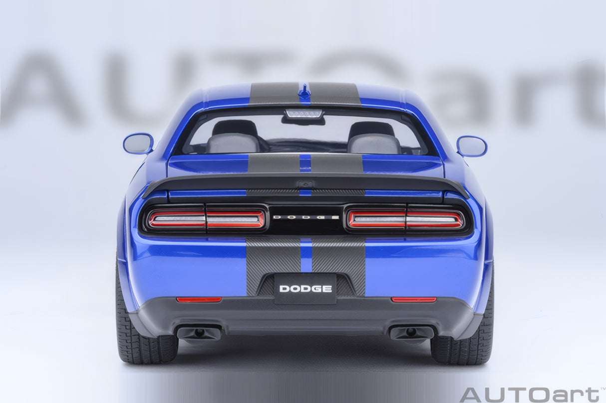 AUTOart 1:18 Dodge Challenger SRT Jailbreak 2022, Indigo Blue (71763)