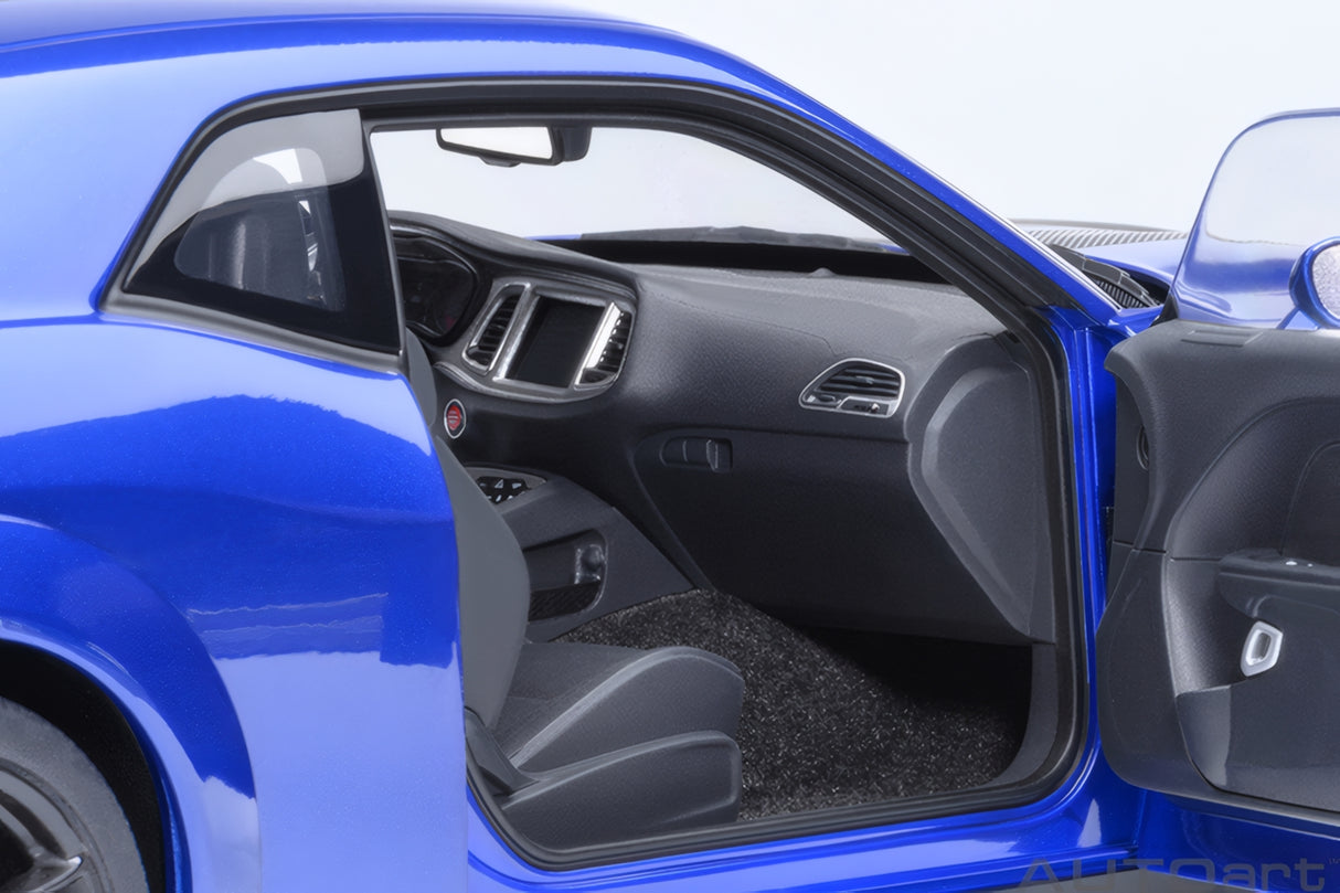 AUTOart 1:18 Dodge Challenger SRT Jailbreak 2022, Indigo Blue (71763)