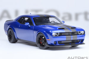 AUTOart 1:18 Dodge Challenger SRT Jailbreak 2022, Indigo Blue (71763)